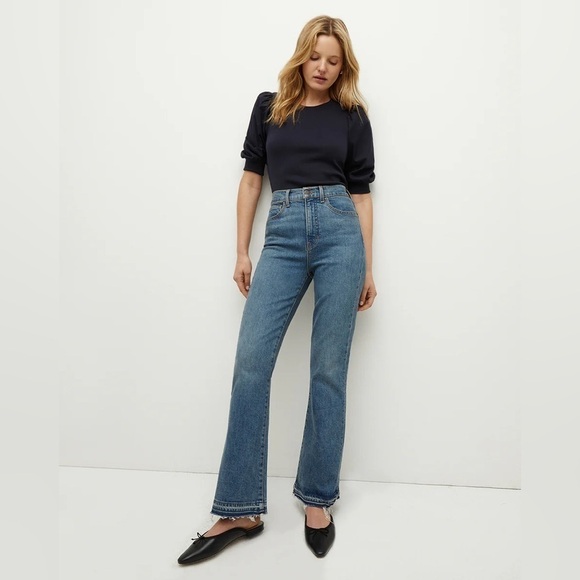 VERONICA BEARD NWT Carson Ankle Flare Jeans in Juno 29 - Picture 1 of 8